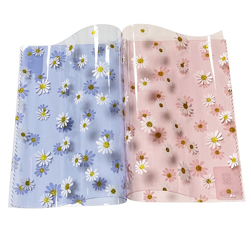Lisslune | Floral Elegance PVC Craft Film for Creative Home Decor and DIY Projects