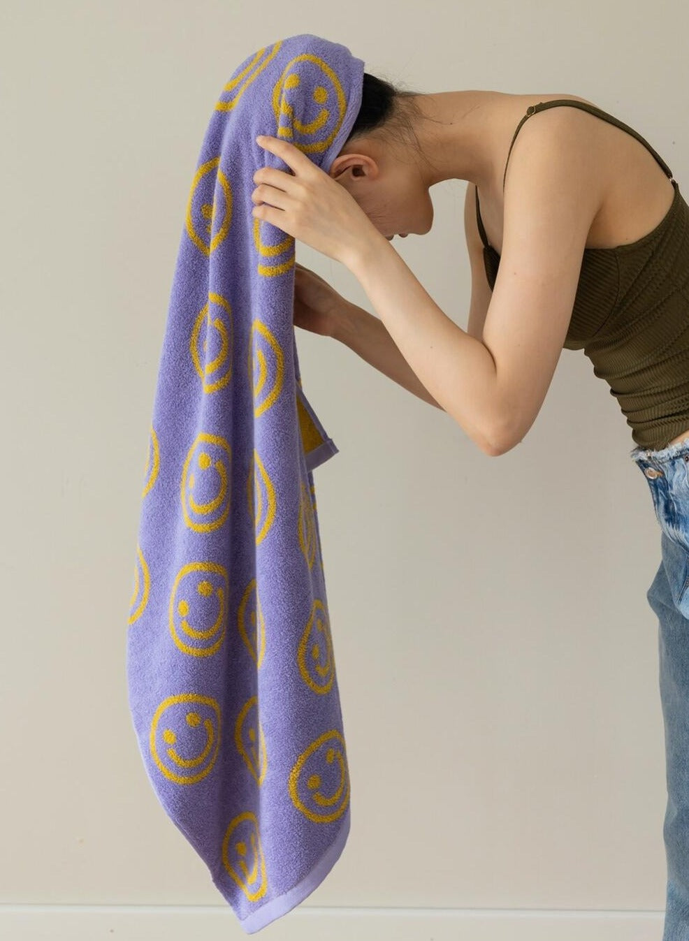 Lisslune | Double-sided Smiley Towel