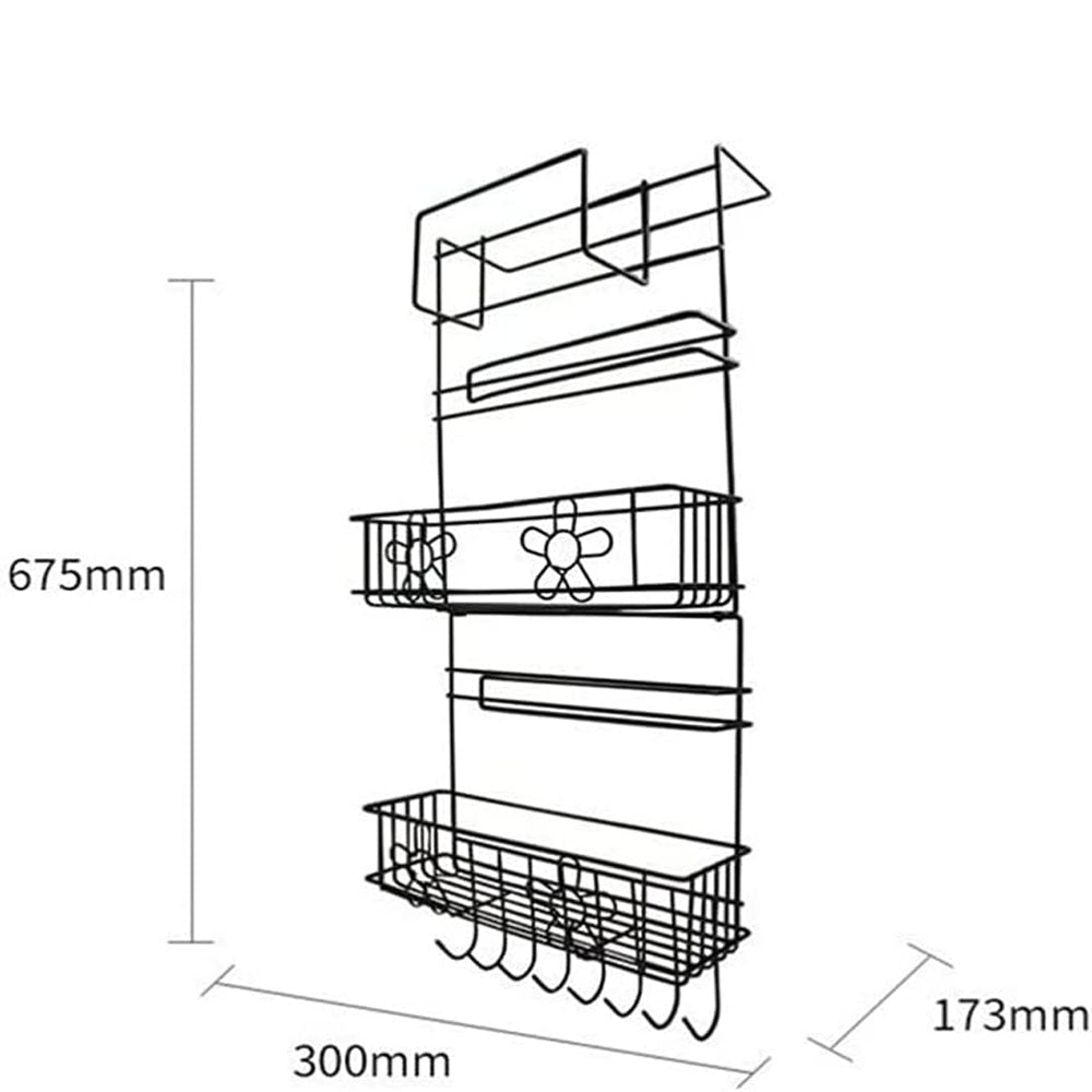 Lisslune | Super Storage Refrigerator Organizer Spice Rack