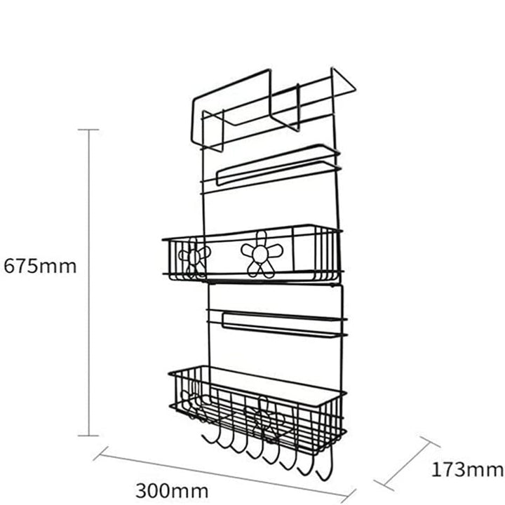 Lisslune | Super Storage Refrigerator Organizer Spice Rack