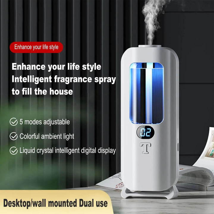 Lisslune | 5 Modes rechargeable essential oil diffuser