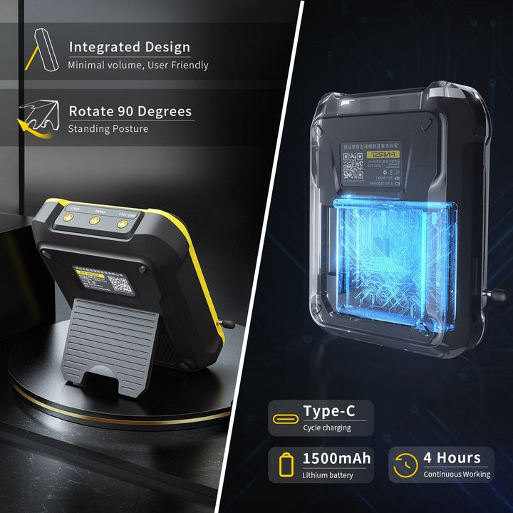 Lisslune | 2-in-1 Volt Check Digital Compact Transistor