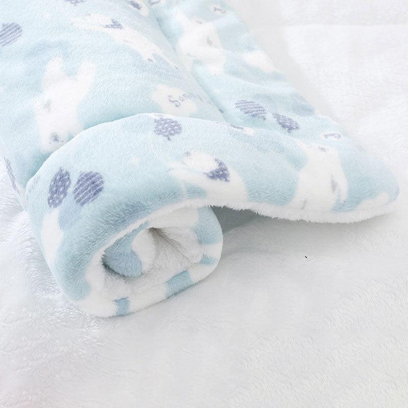 Lisslune | Plush Flannel Pet Bed for Ultimate Comfort for Dogs and Cats