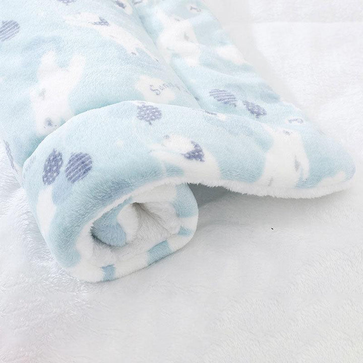 Lisslune | Plush Flannel Pet Bed for Ultimate Comfort for Dogs and Cats