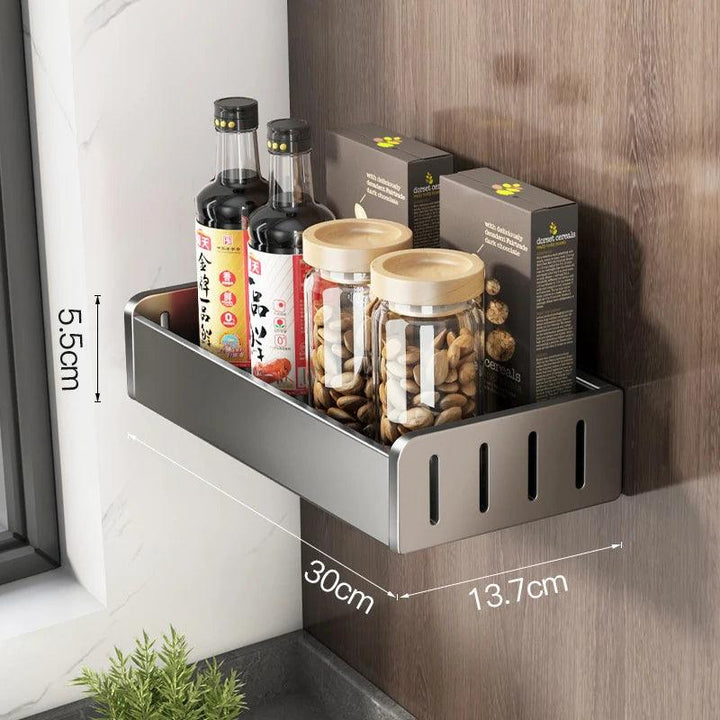 Lisslune | Space-saving aluminum kitchen shelf system