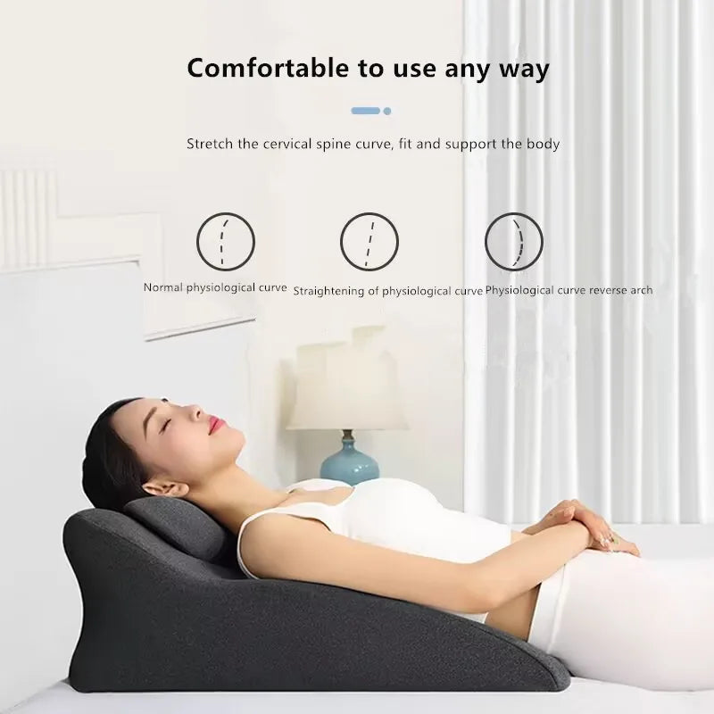 Lisslune | Adjustable Lie-On-The-Bed Multitask Pillow