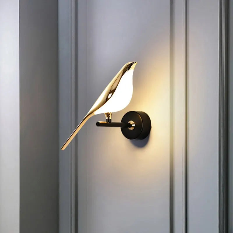 Lisslune | Nordic Magpie Wall Lamp
