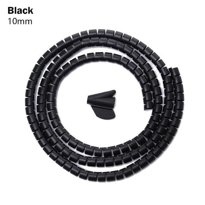 Lisslune | Cable Management Spiral Organizer for a tidy workplace