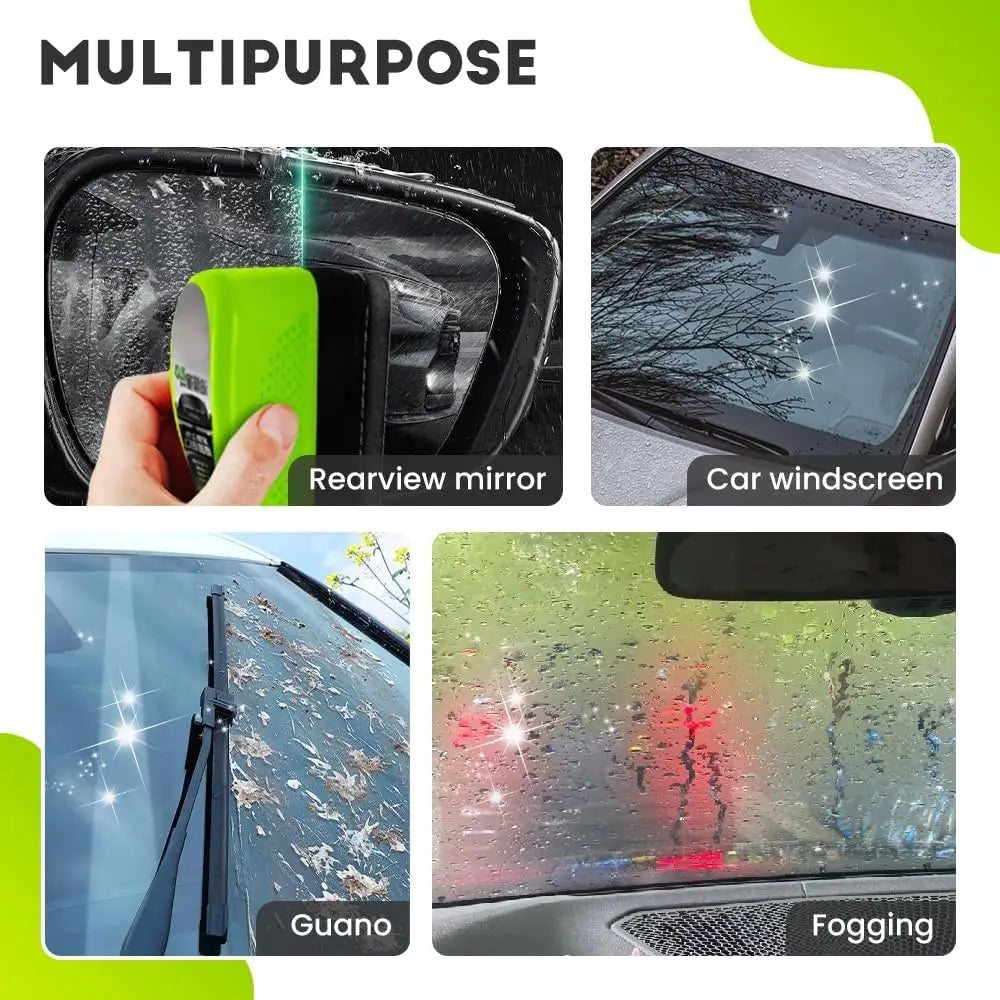 Rynx | Automotive Oil Film Cleaning Brush 150ML Glass Cleaning Board Car Window Glass Oil Film Cleaner Auto Glass Oil Film Cleaner