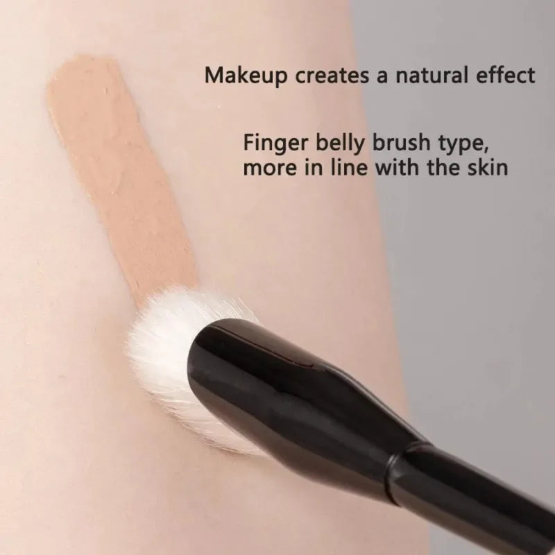 Rynx | Soft Finger Pulp Foundation Concealer Brush Makeup Brush Diamond Tube Fiber Hair Fashion Design Makeup Brush Cosmetics Tools