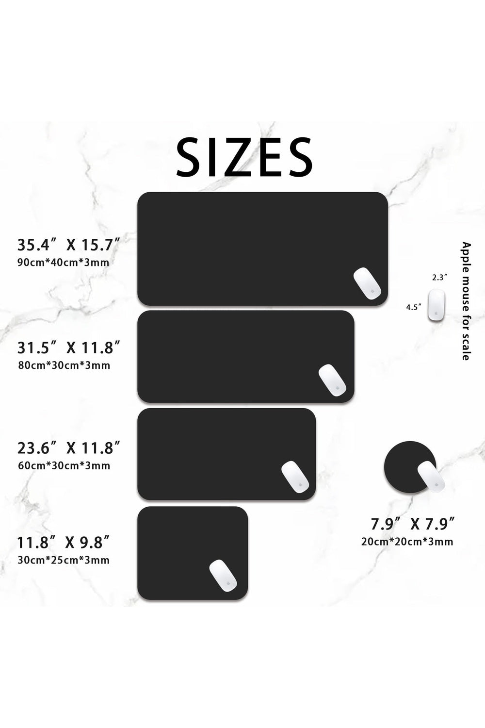 Lisslune | Moon Phases Desk Pad