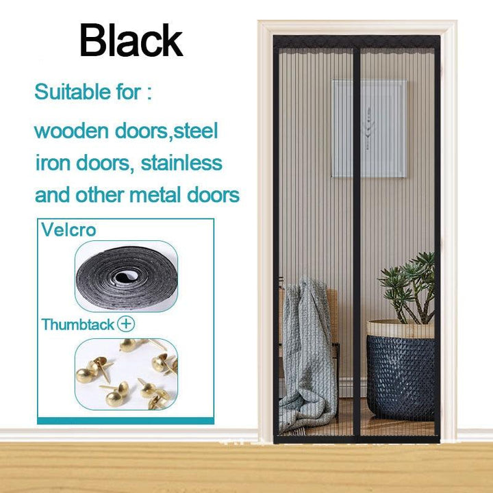 Lisslune | Reinforced magnetic insect protection door with automatic closing for extra wide openings