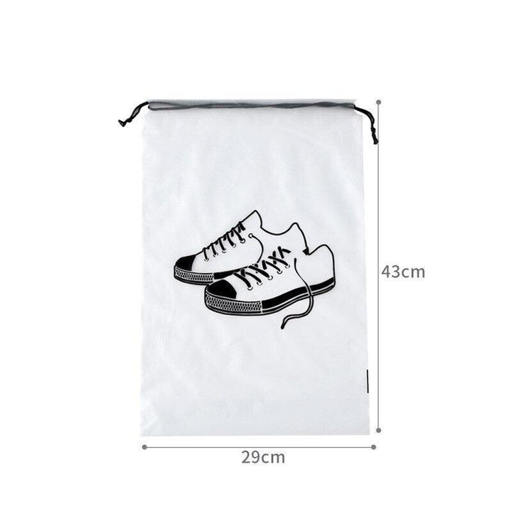 Lisslune | Matte Transparent Shoes Travel Organizer Set - Ultimate Storage Solution