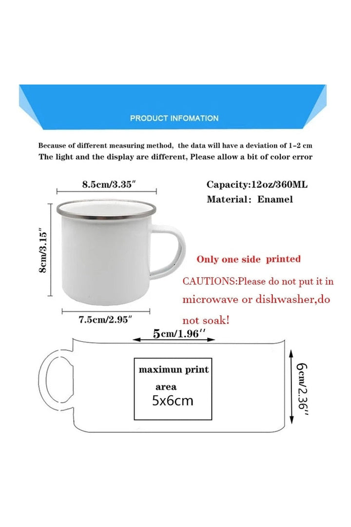 Lisslune | Life Themes Enamel Mug