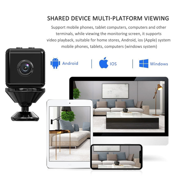 Lisslune | Mini HD Motion Detection Wifi Camera