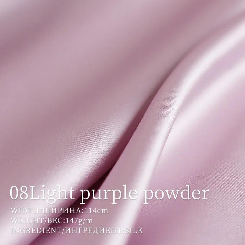 Lisslune | Opulent Red Raspberry 30 Momme Heavy Satin Silk Fabric for Refined Dress Couture and Couture Creations