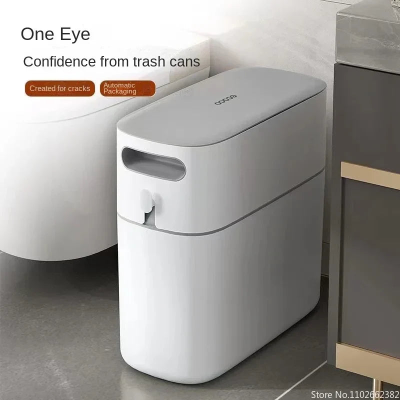 Lisslune | Smart Dispose Auto Wrap Trash Can