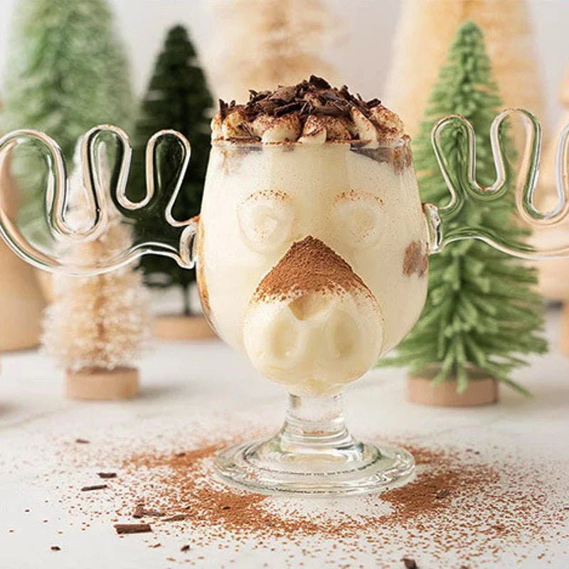 Lisslune | Nordic Antler Novelty Drinking Glass