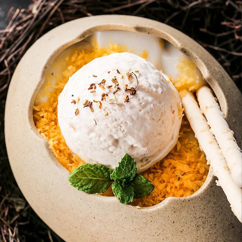 Lisslune | Creative Ceramic Bird Nest Eggshell Bowl