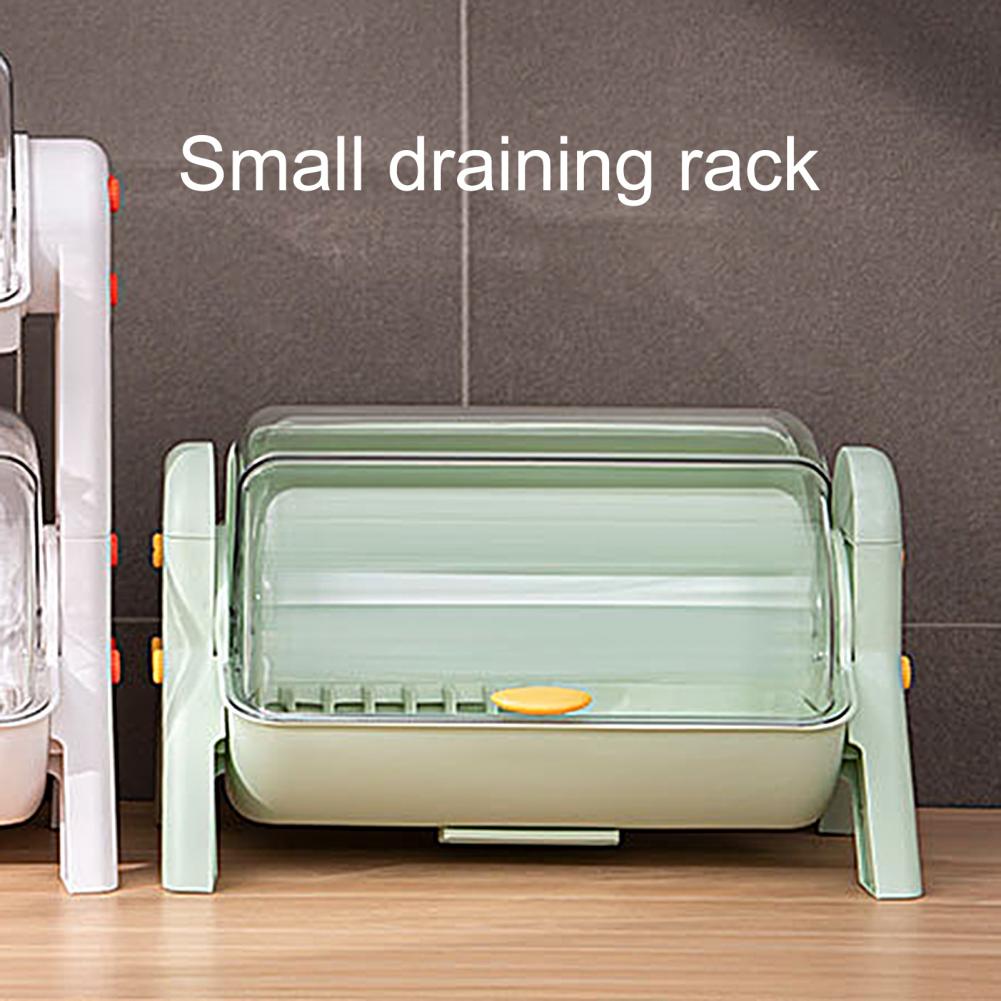 Lisslune | Dust-Proof Kitchen Dish Drainer Rack