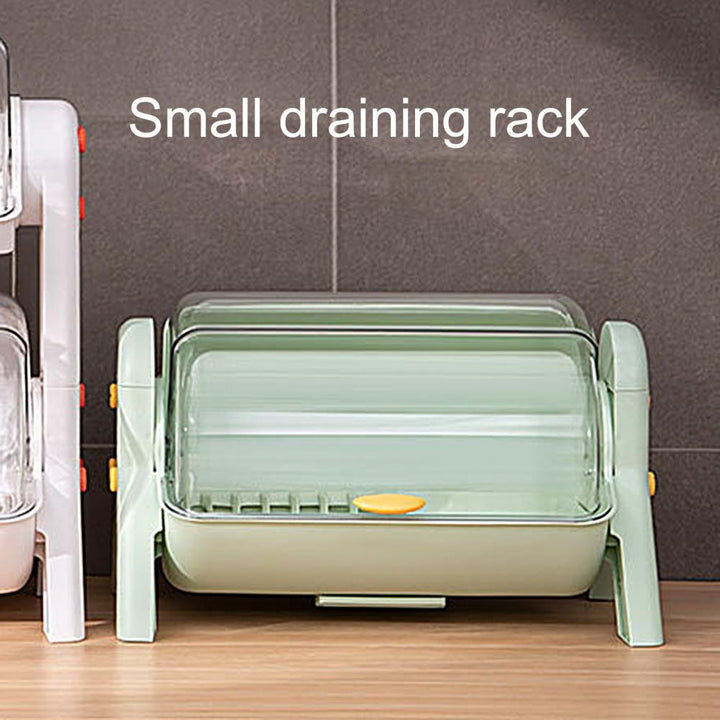 Lisslune | Dust-Proof Kitchen Dish Drainer Rack