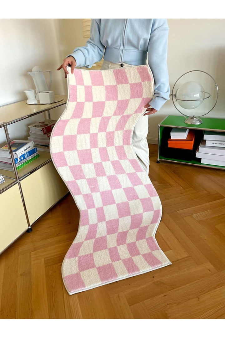 Lisslune | Checkerboard Pattern Carpet