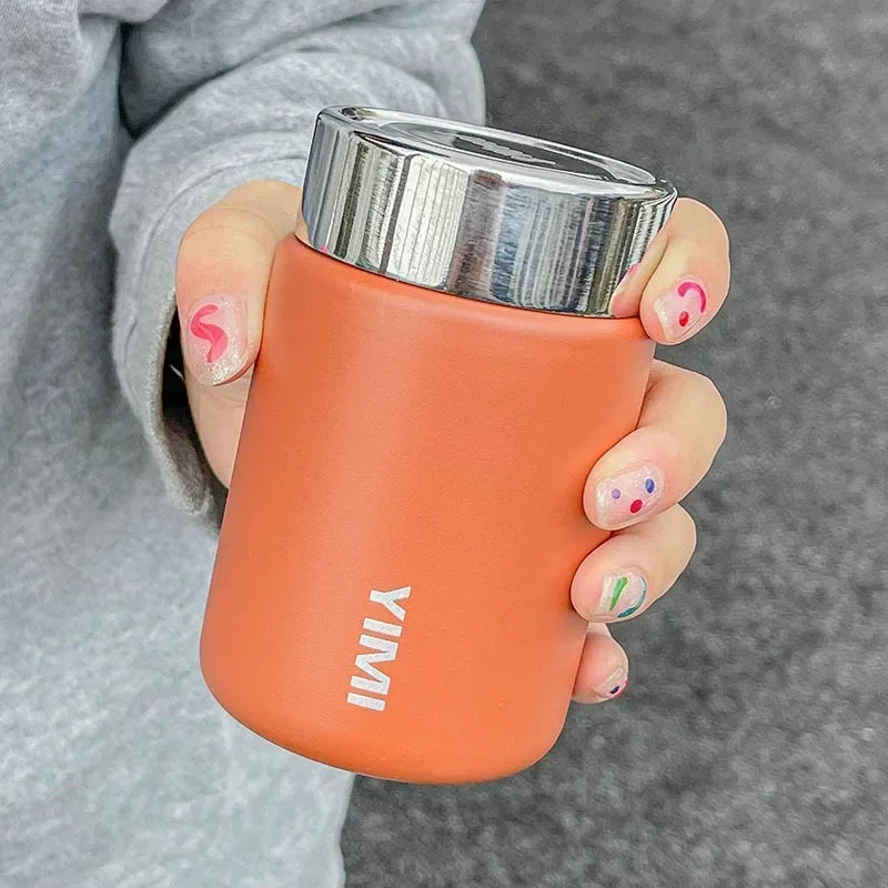 Lisslune | 230ml Mini 316 Stainless Steel Portable Thermos - Pocket Vacuum Bottle