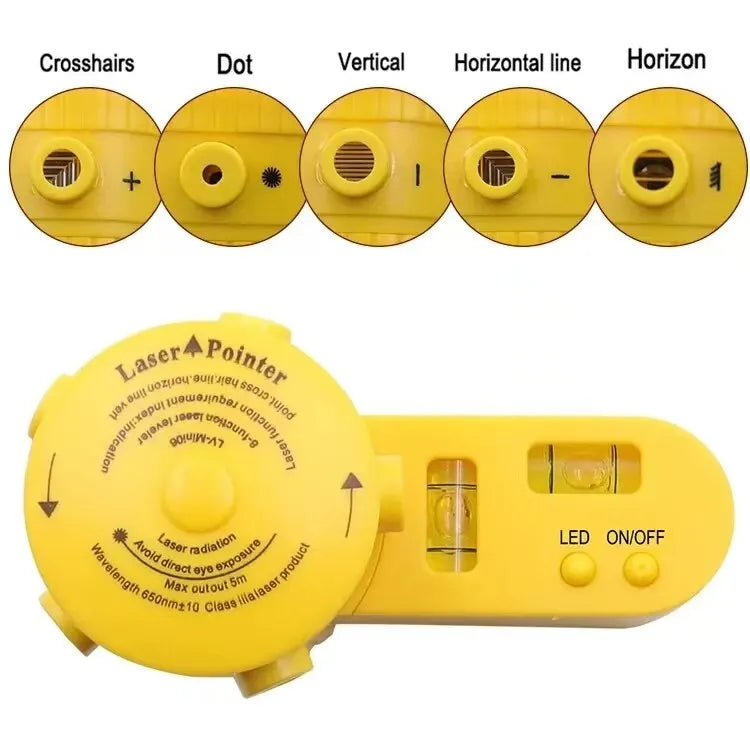 Lisslune | DIY Laser Level Ruler Measuring Laser Tool