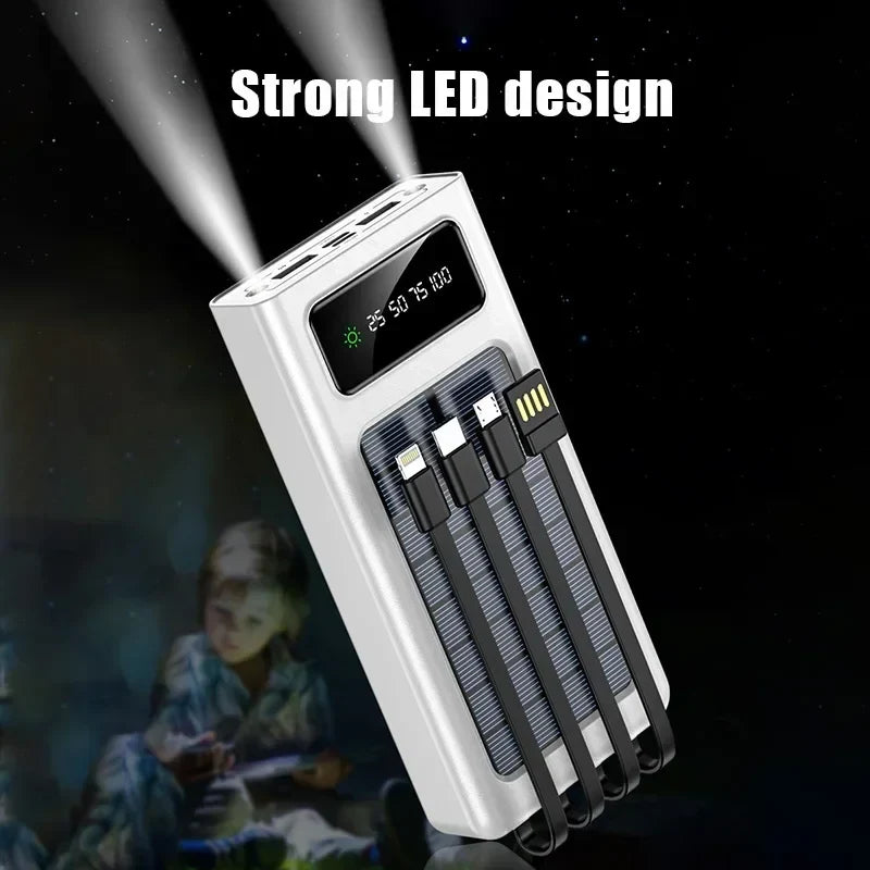 Lisslune | 200000mAh Solar Power Bank