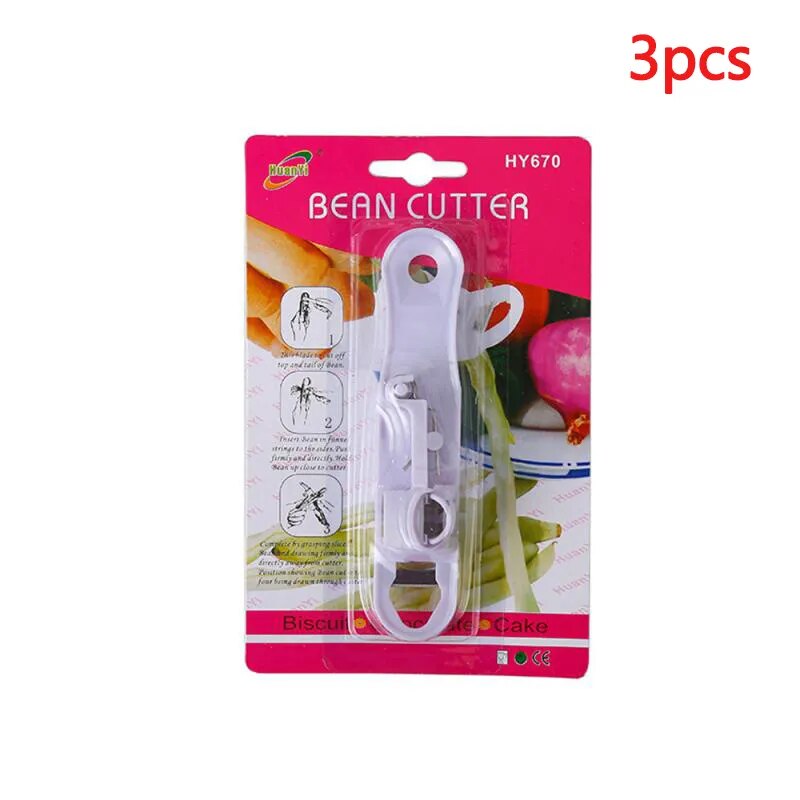 Lisslune | Multifunctional Safe Bean Vegetable Cuter