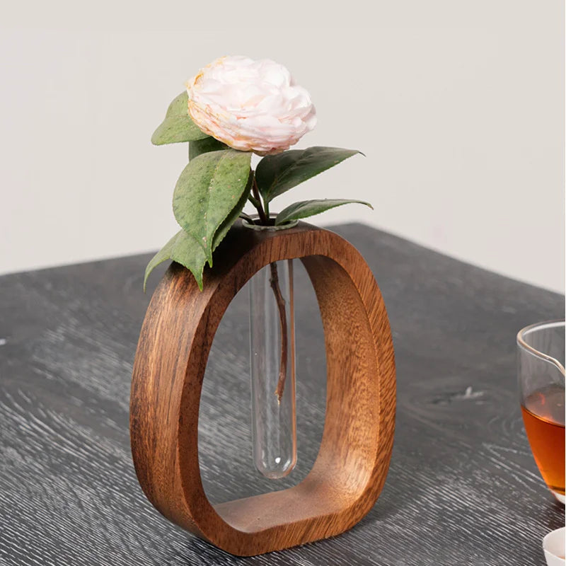 Lisslune | Nordic Style Oval Frame Tube Vase