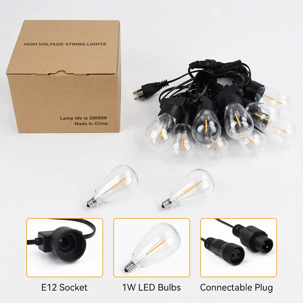 Lisslune | Outdoor LED String Lights