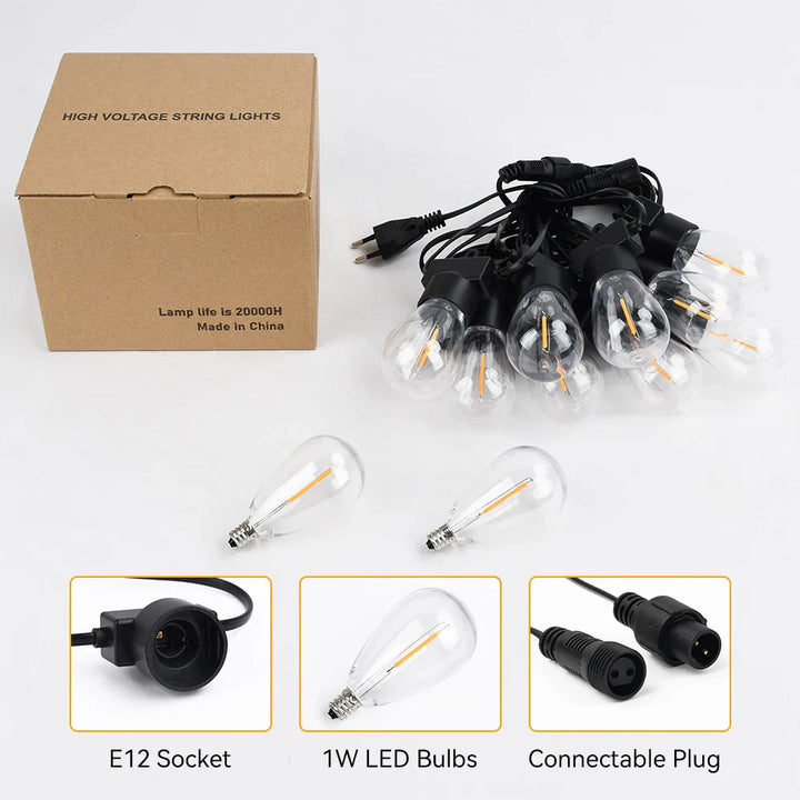 Lisslune | Outdoor LED String Lights