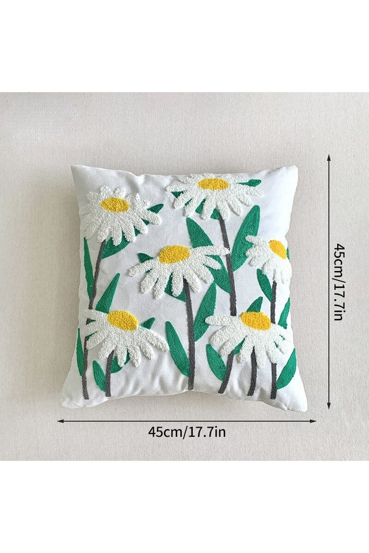 Lisslune | Embroidered Cushion Elegance