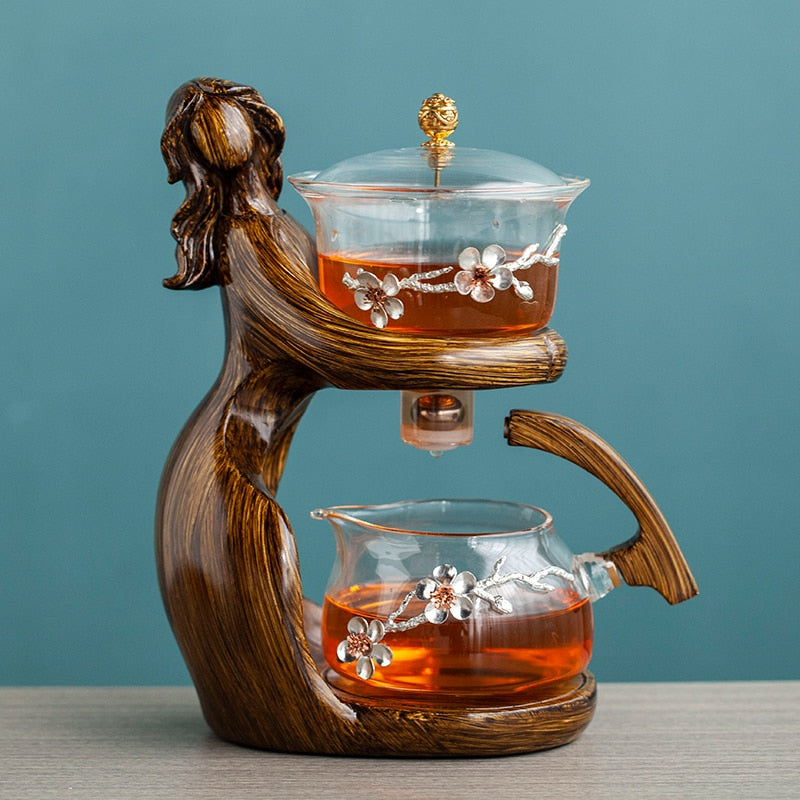 Lisslune | Dreamy Mermaid Wooden Teapot
