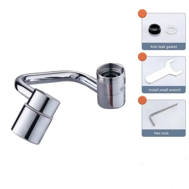 Lisslune | Rotating Multi-Purpose Universal Anti-Splash Faucet Extender