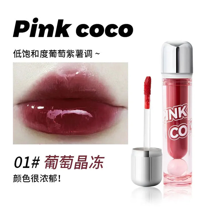 Rynx | Mirror Water Lip Gloss Liquid Lipstick Long-lasting Moisturizing Jelly Tint Korean Makeup Lip Balm Women's Beauty Korean Cosmetics
