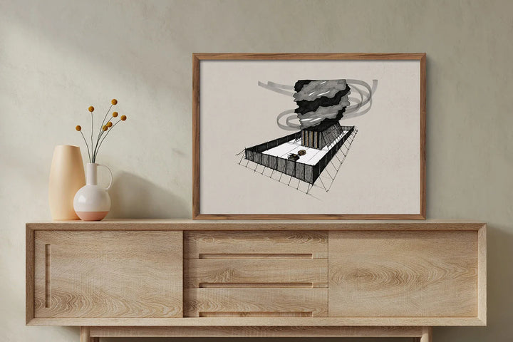 Lisslune | Exodus Canvas Poster