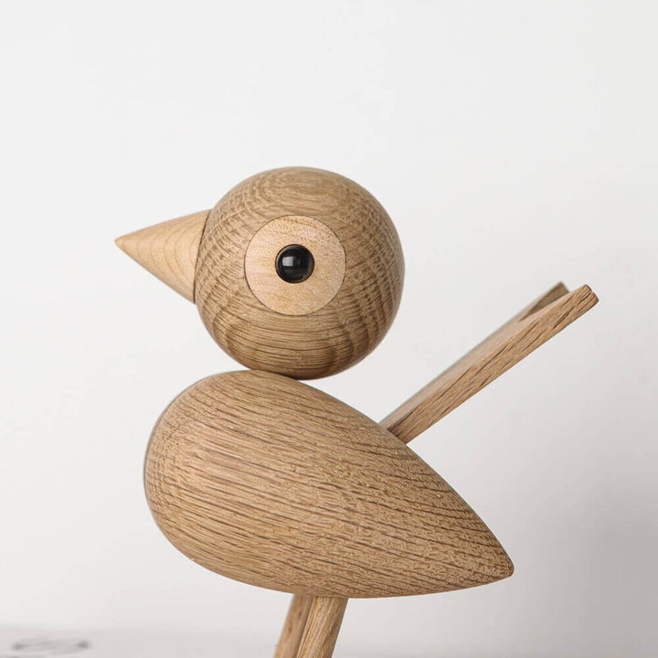 Lisslune | A little bird told me, Nordic wooden ornament