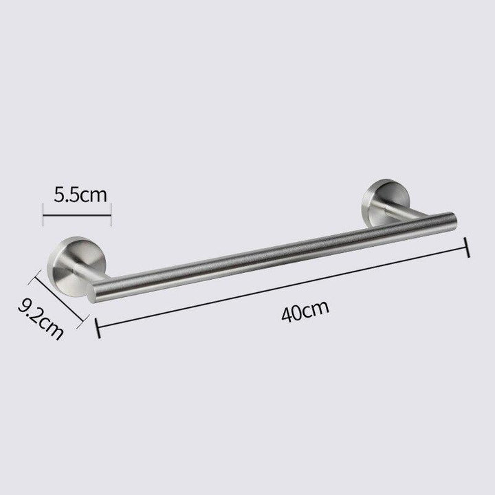 Lisslune | Elevate your bathroom with the stylish stainless steel organization set