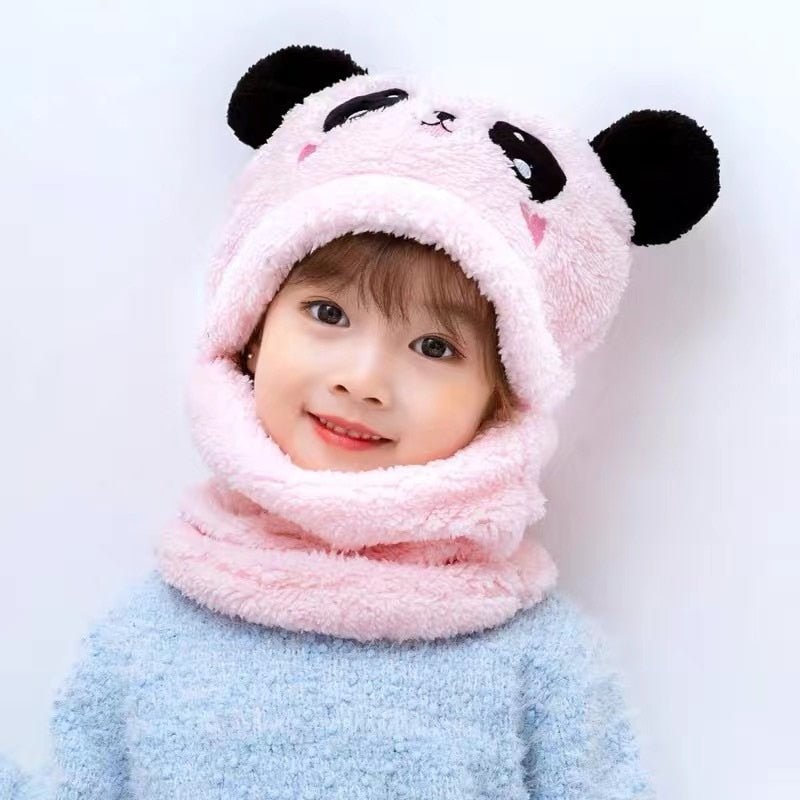 Lisslune | Bear children's hat with scarf and ears