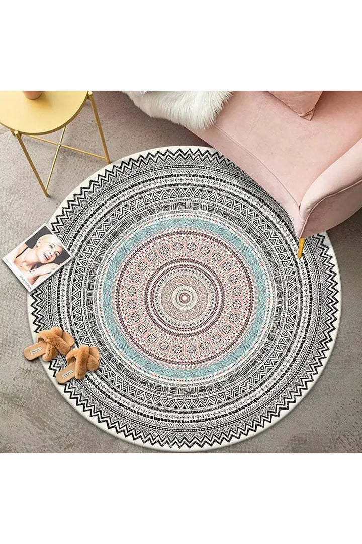 Lisslune | Soft Round Rug