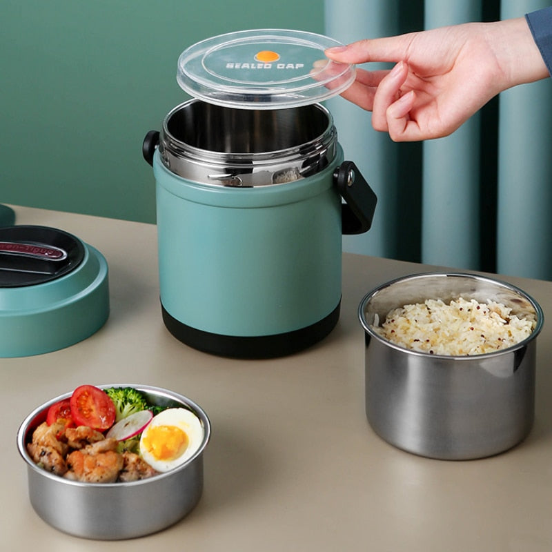 Lisslune | Dreamy Camp Insulated Stainless Steel Lunch Box