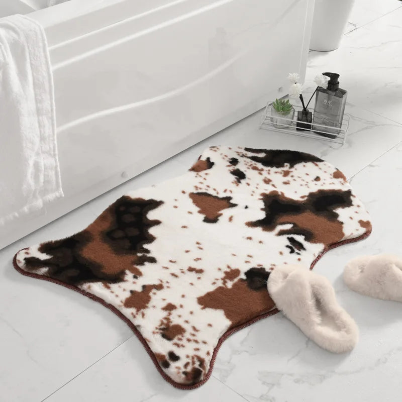 Rynx | Synthetic fur bedroom carpet bathroom mat doormat fluffy nursery rug floor mat aesthetic home decor