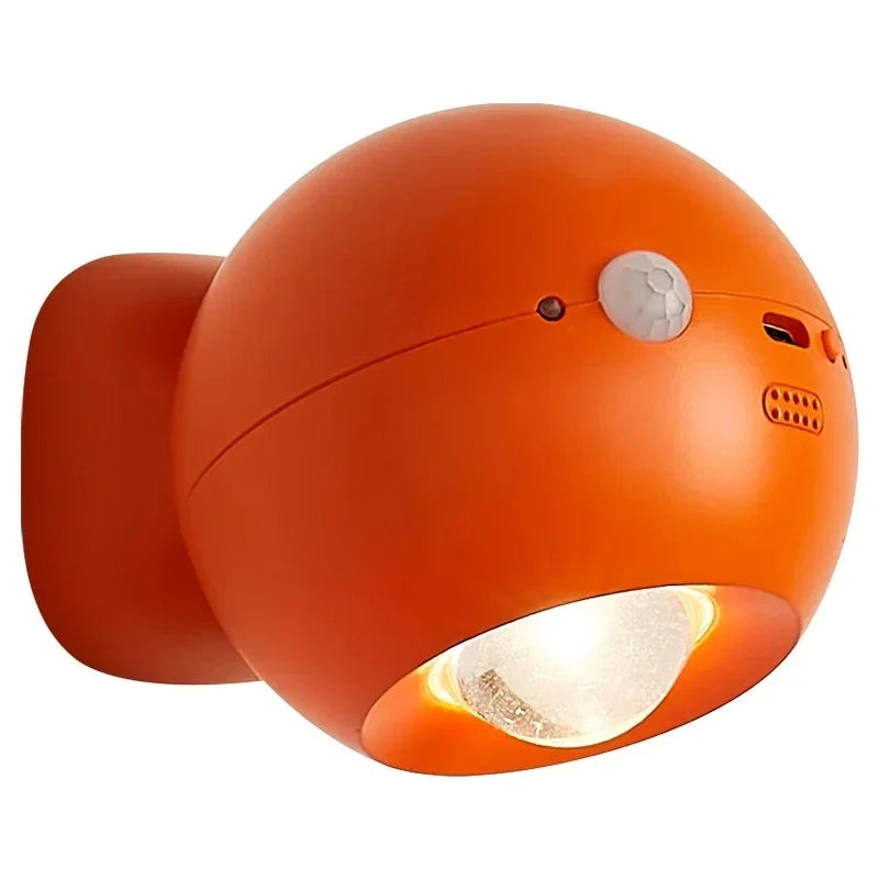 Lisslune | Rotating Mini Magnetic Rechargeable Wall Lamp