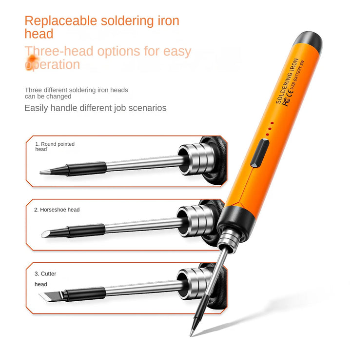 Lisslune | Portable USB Soldering DIY Iron Kit