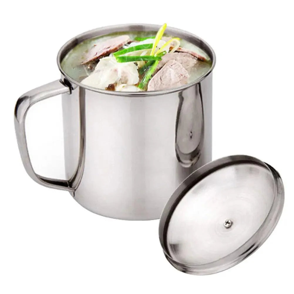 Lisslune | 380ML Stainless Steel Travel Mug for Outdoor Coffee and Tea Lovers