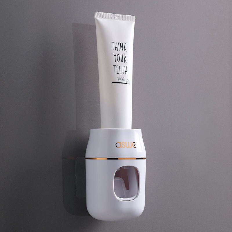 Lisslune | Wall-Hanging Mouthwash Cup Toothbrush Holder