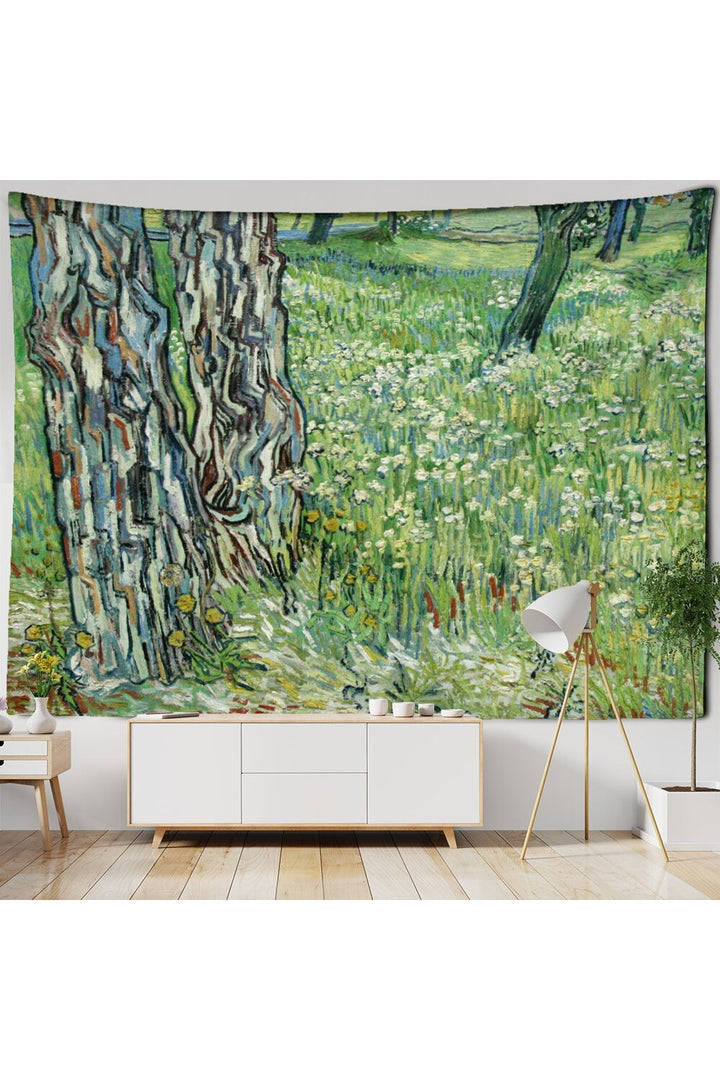 Lisslune | Gogh Landscape Rug