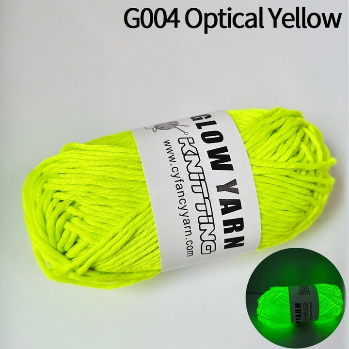 Lisslune | Sparkle Glow Luminous Knitting Yarn